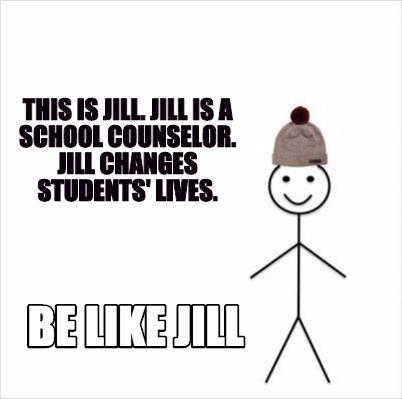 Meme regarding school counselors